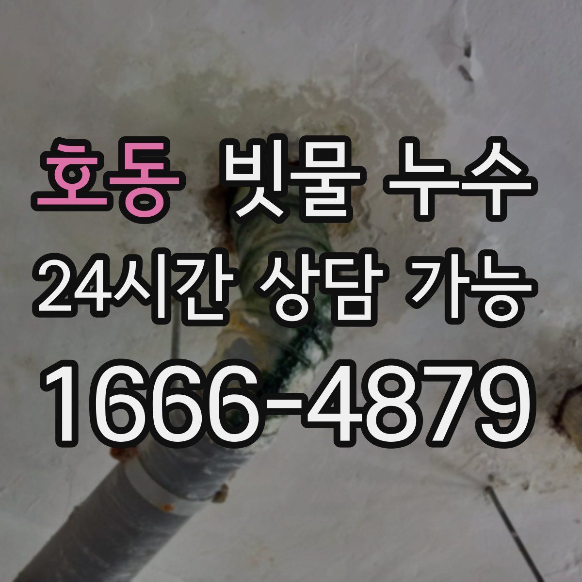 호동 빗물 누수