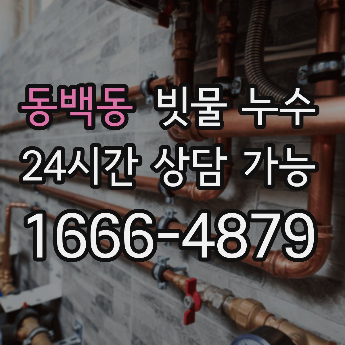동백동 빗물 누수