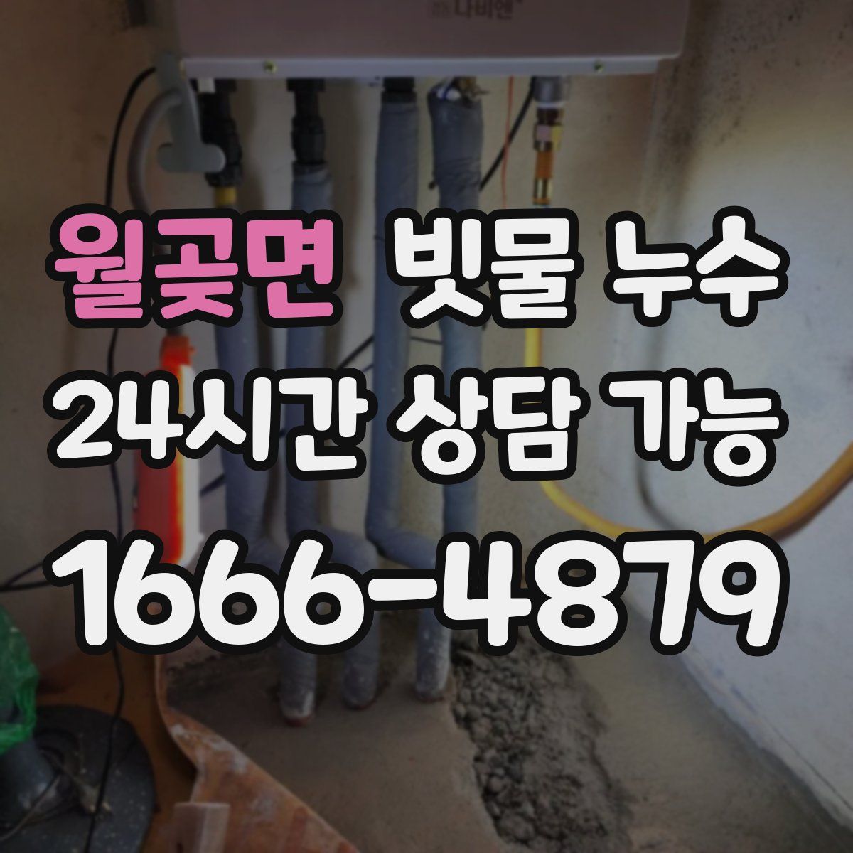 월곶면 빗물 누수