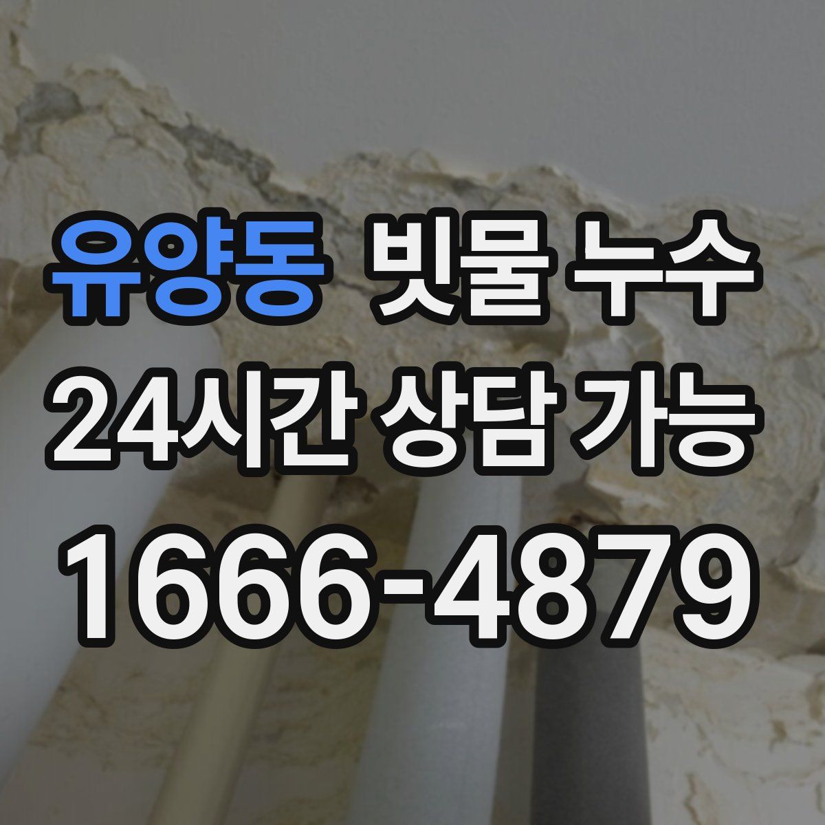 유양동 빗물 누수