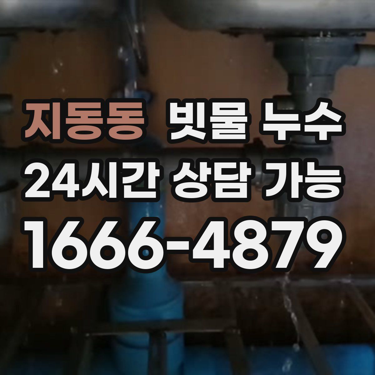 지동동 빗물 누수