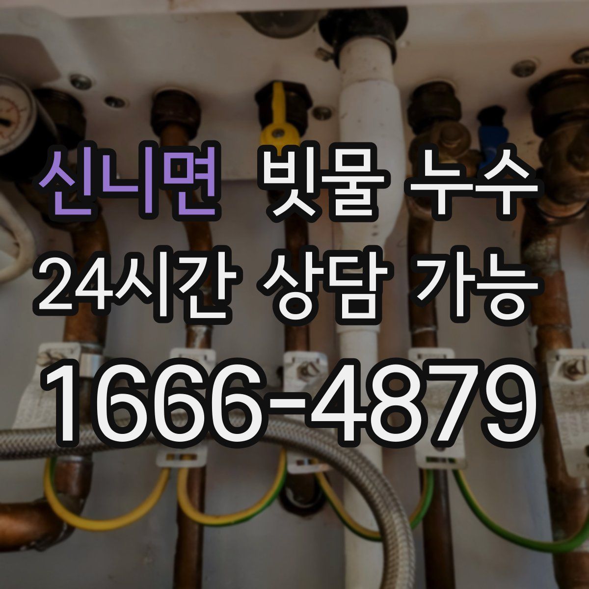 신니면 빗물 누수