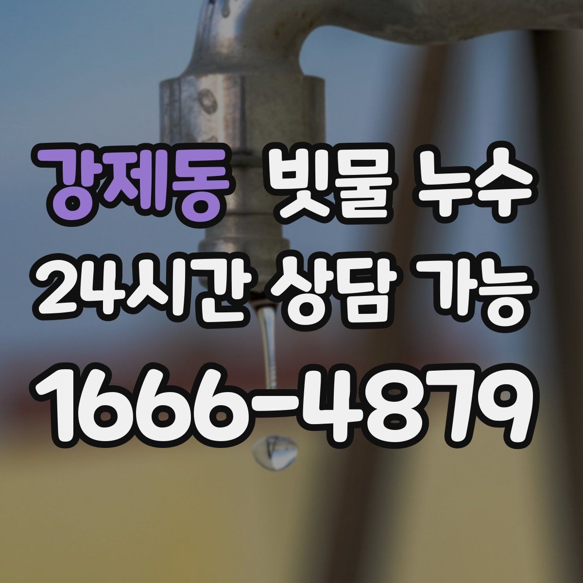 강제동 빗물 누수