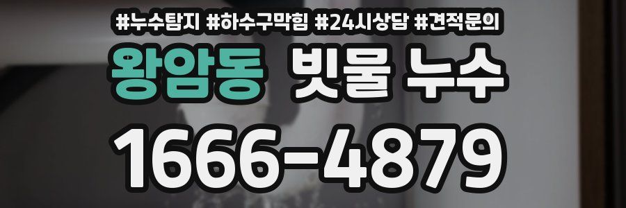 왕암동 빗물 누수