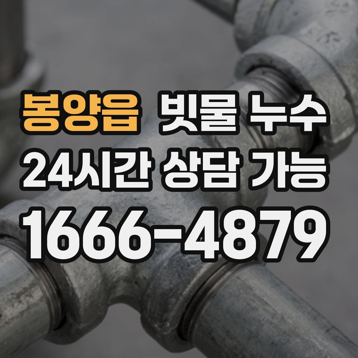 봉양읍 빗물 누수