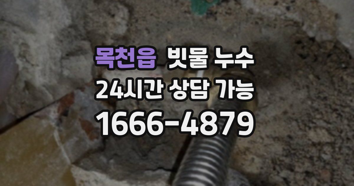 목천읍 빗물 누수