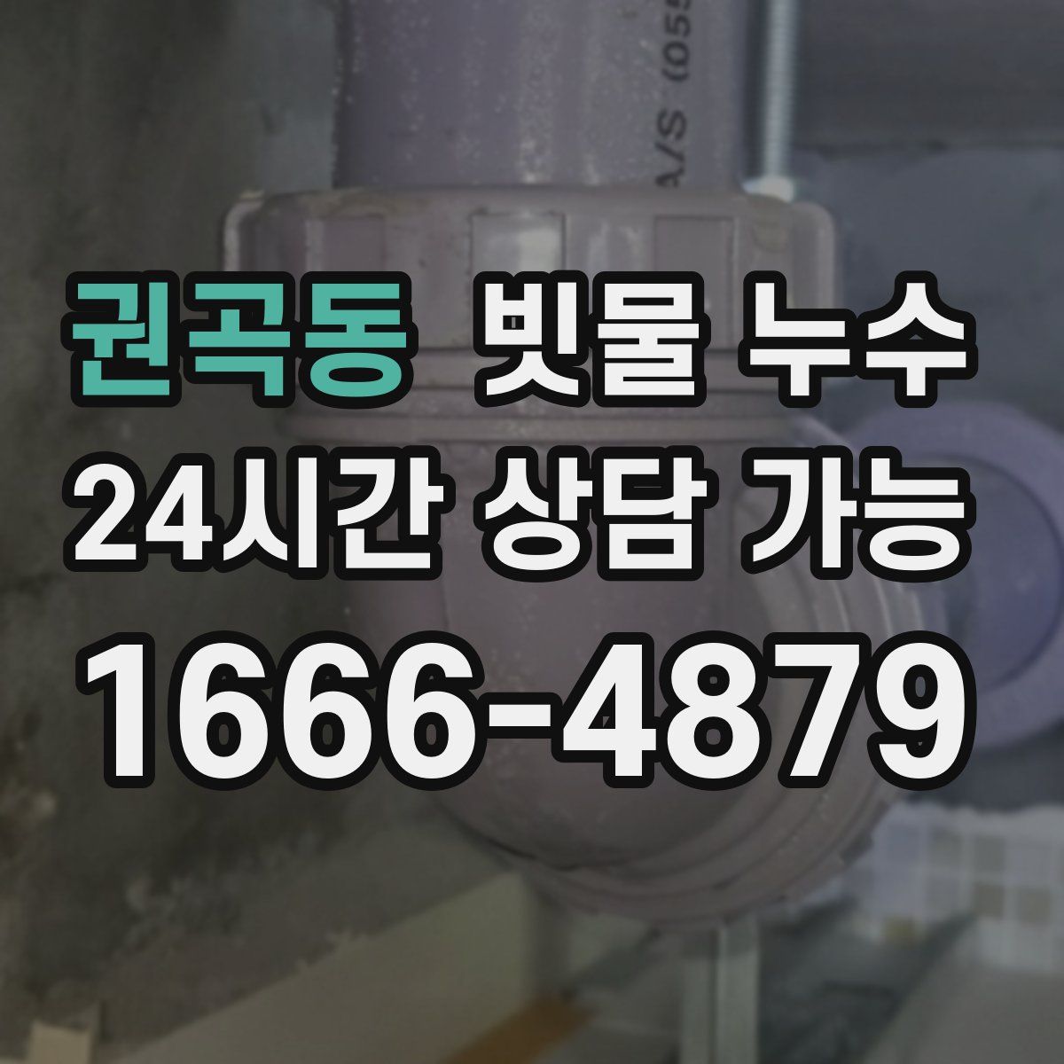 권곡동 빗물 누수