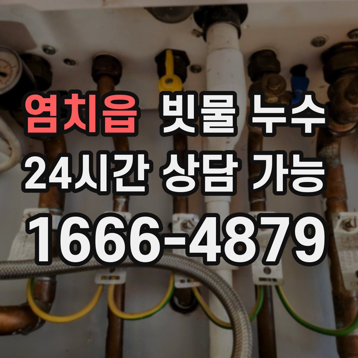 염치읍 빗물 누수