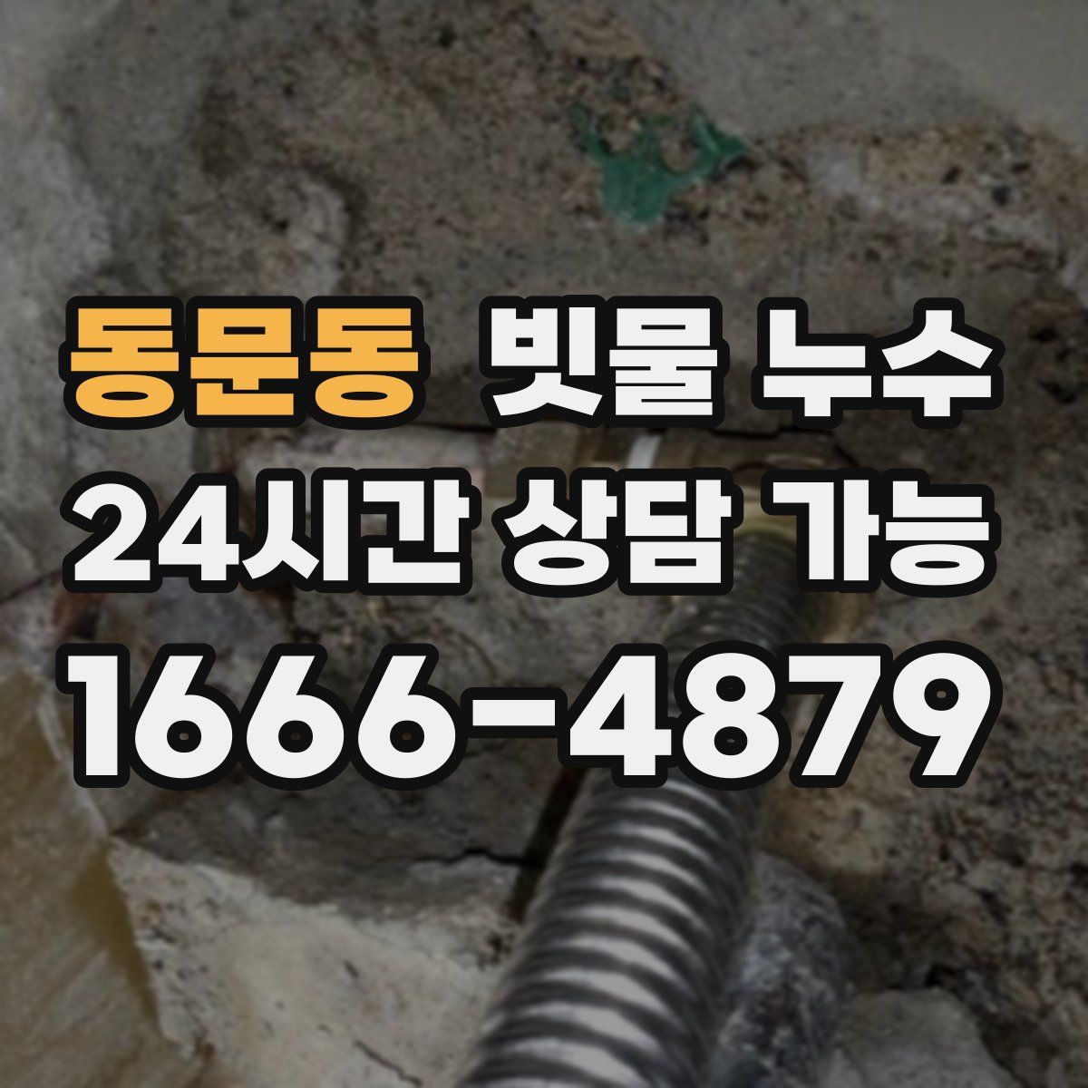 동문동 빗물 누수
