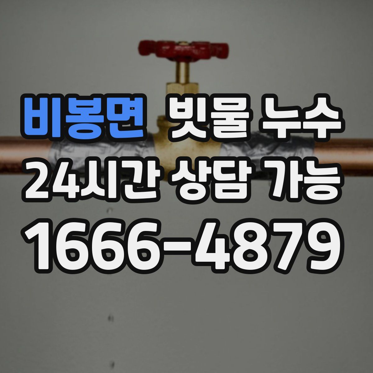 비봉면 빗물 누수