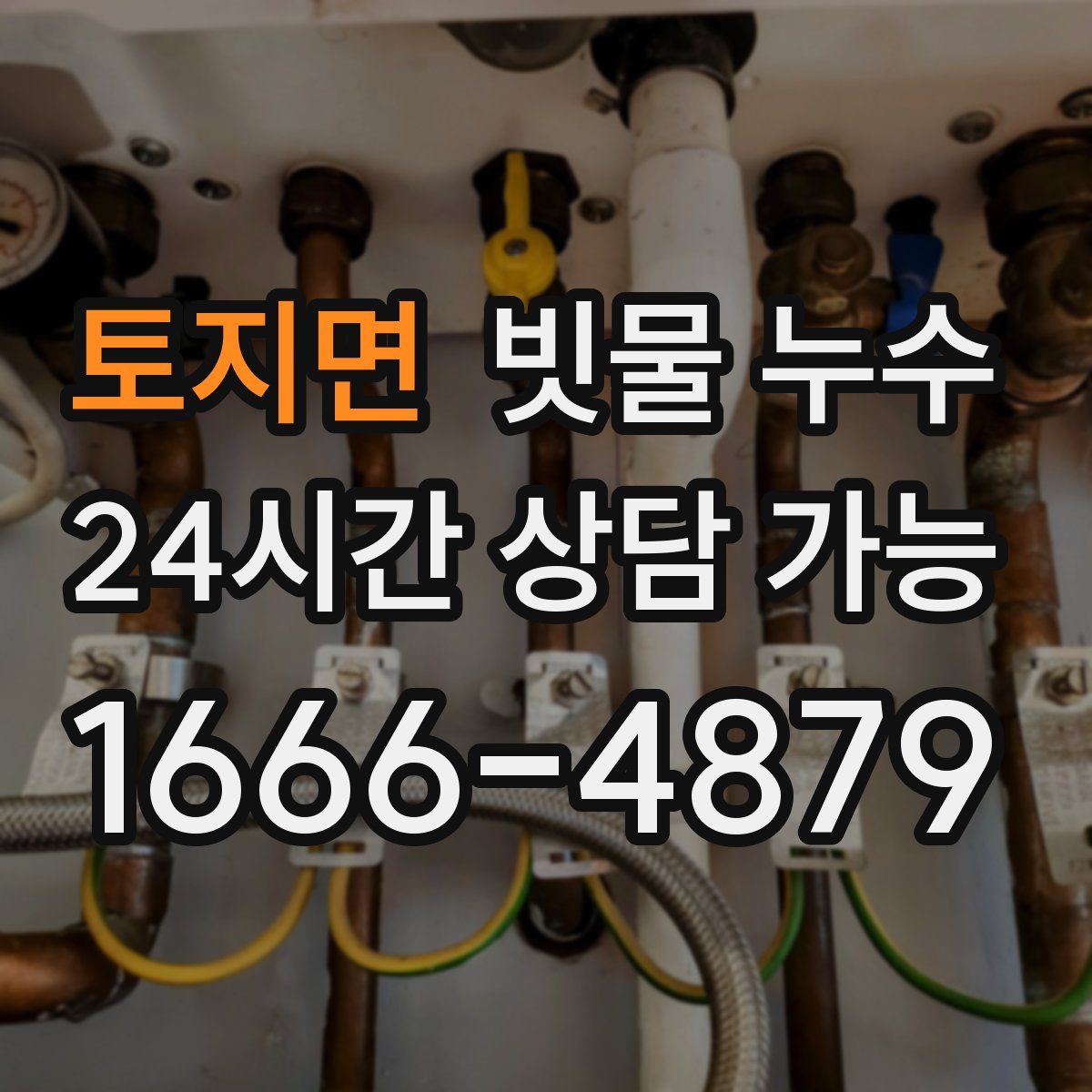 토지면 빗물 누수