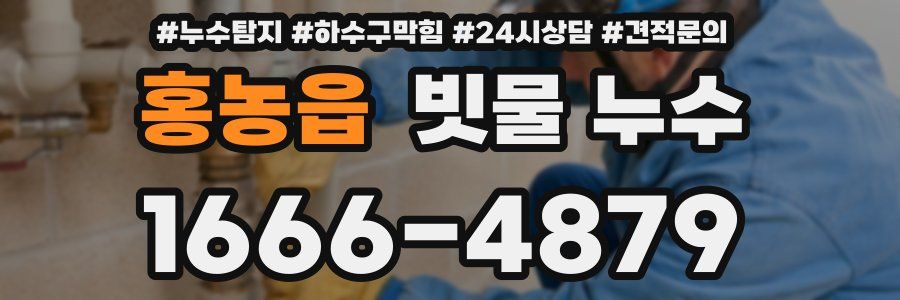 홍농읍 빗물 누수