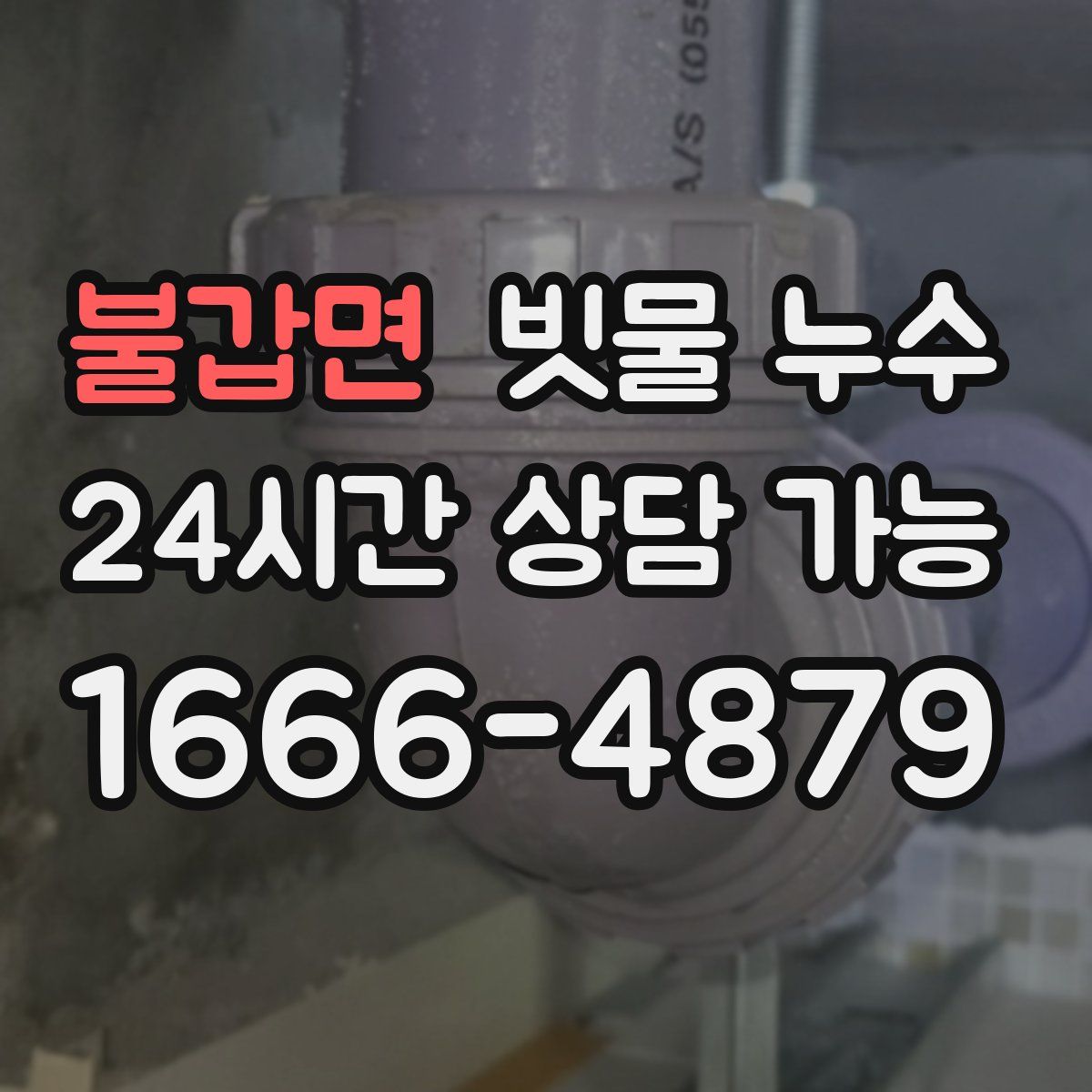 불갑면 빗물 누수