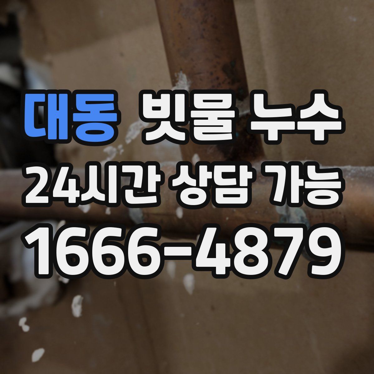 대동 빗물 누수