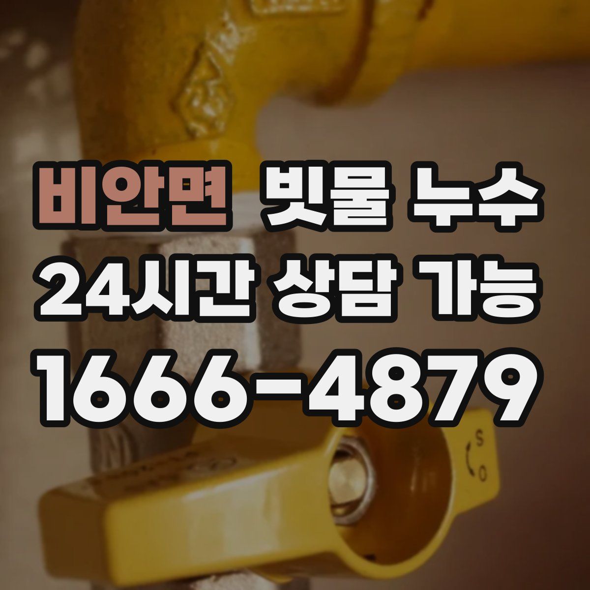 비안면 빗물 누수