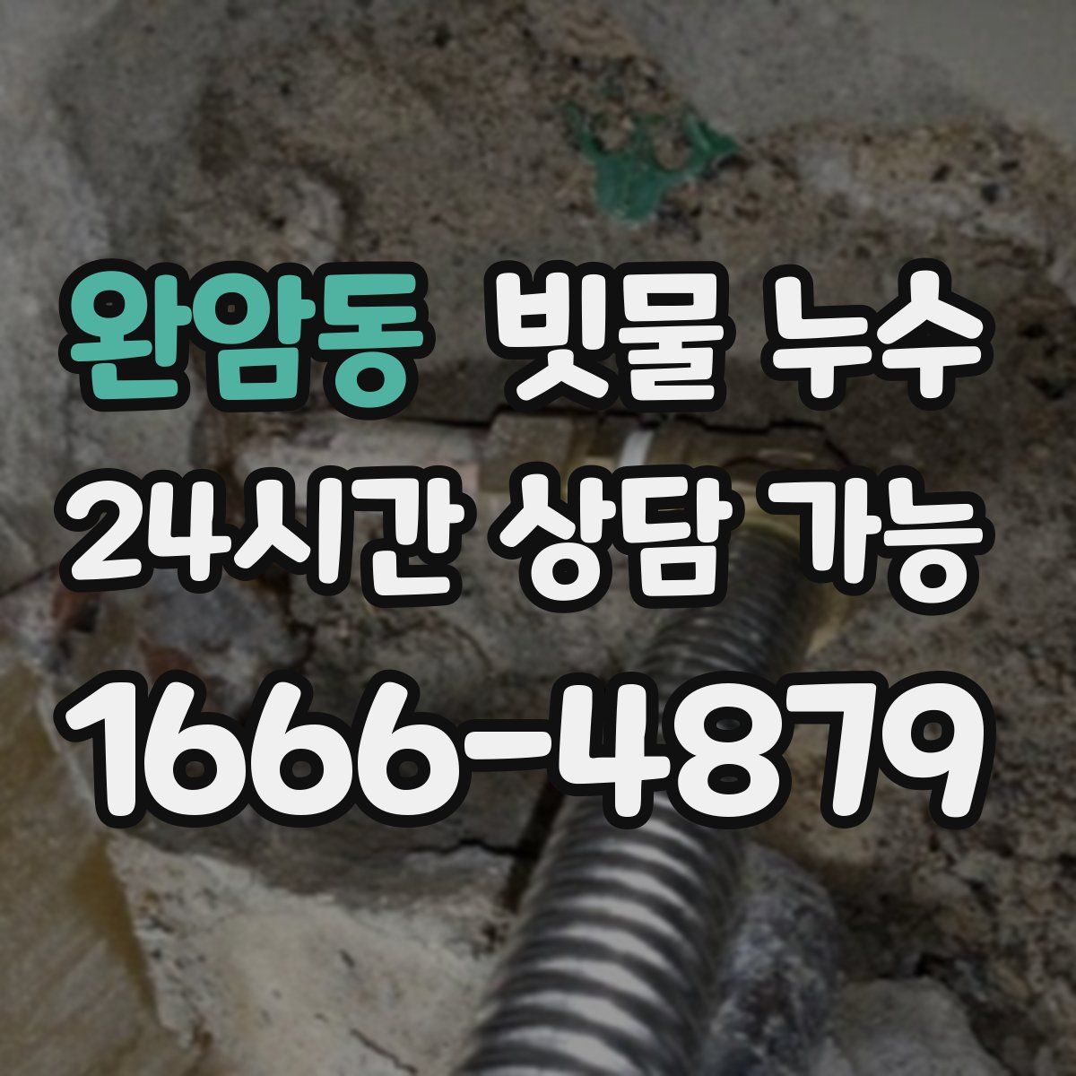 완암동 빗물 누수