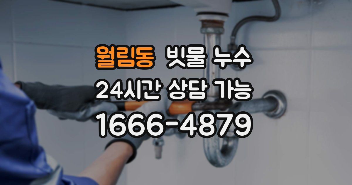 월림동 빗물 누수