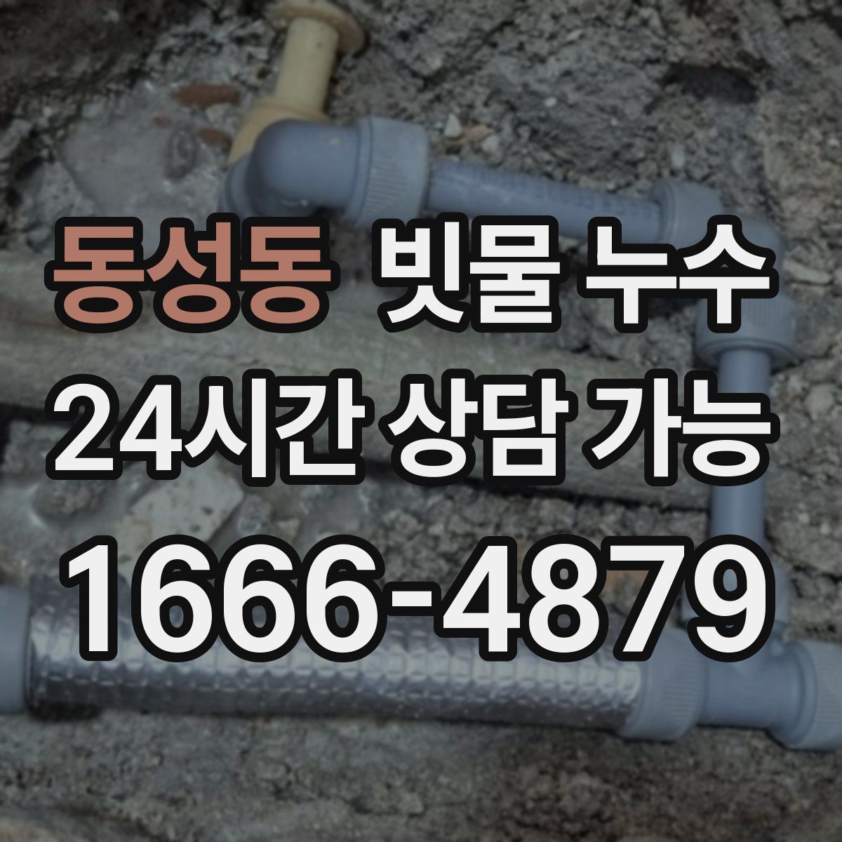 동성동 빗물 누수