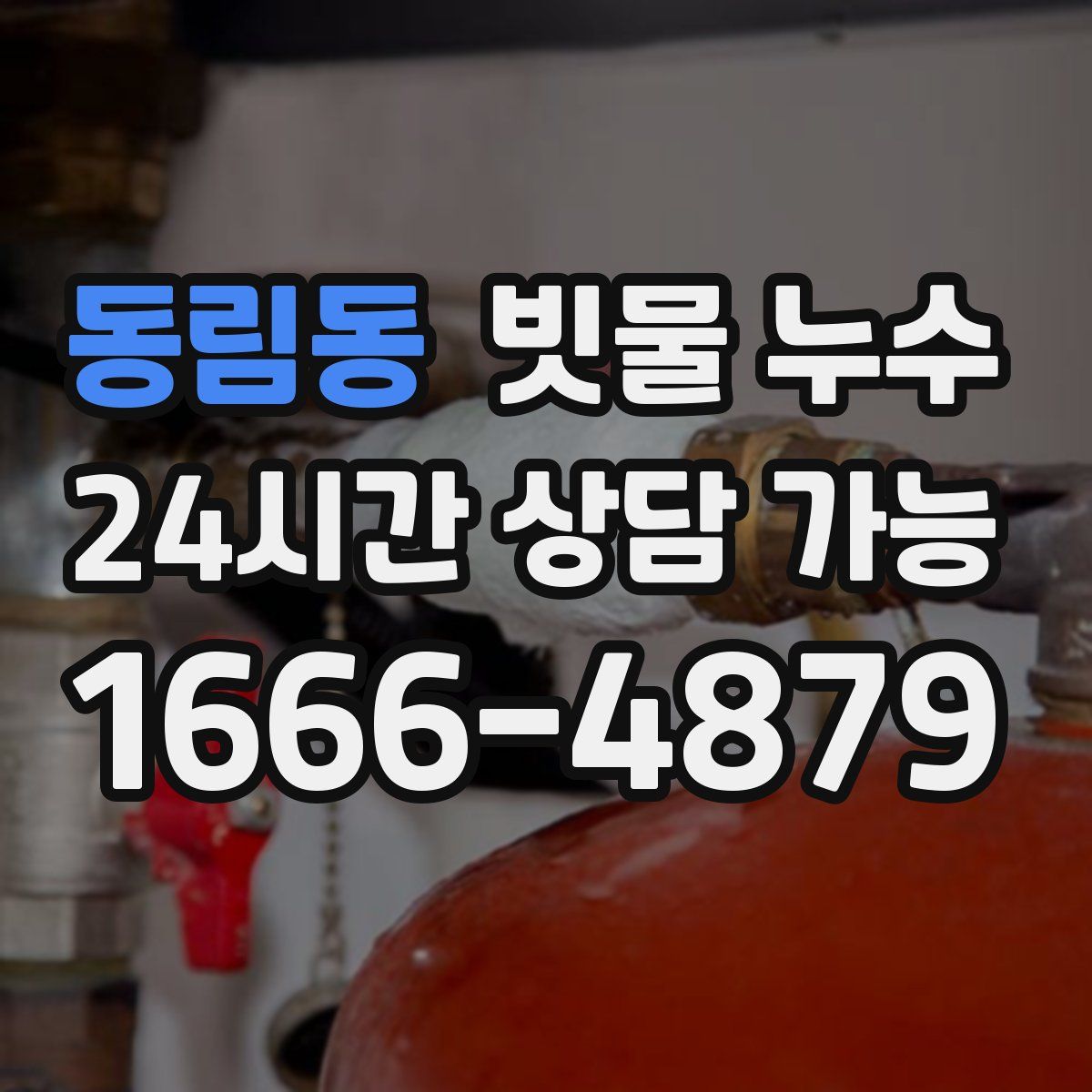 동림동 빗물 누수