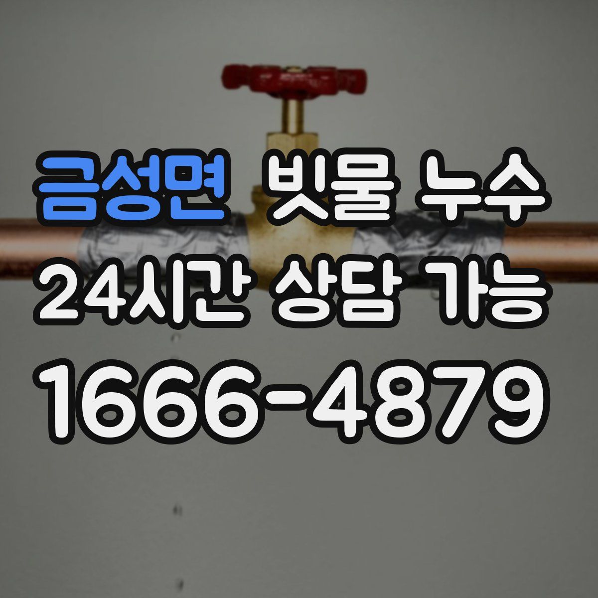 금성면 빗물 누수