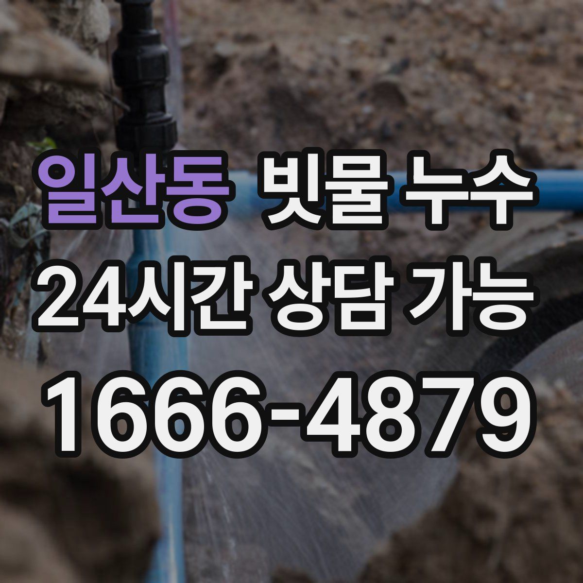 일산동 빗물 누수