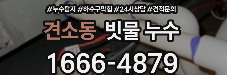 견소동 빗물 누수