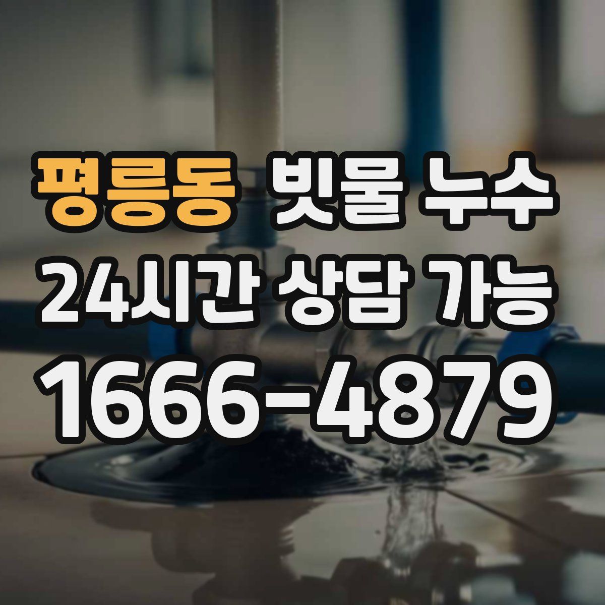 평릉동 빗물 누수