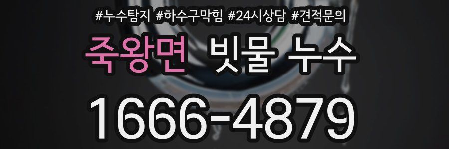 죽왕면 빗물 누수