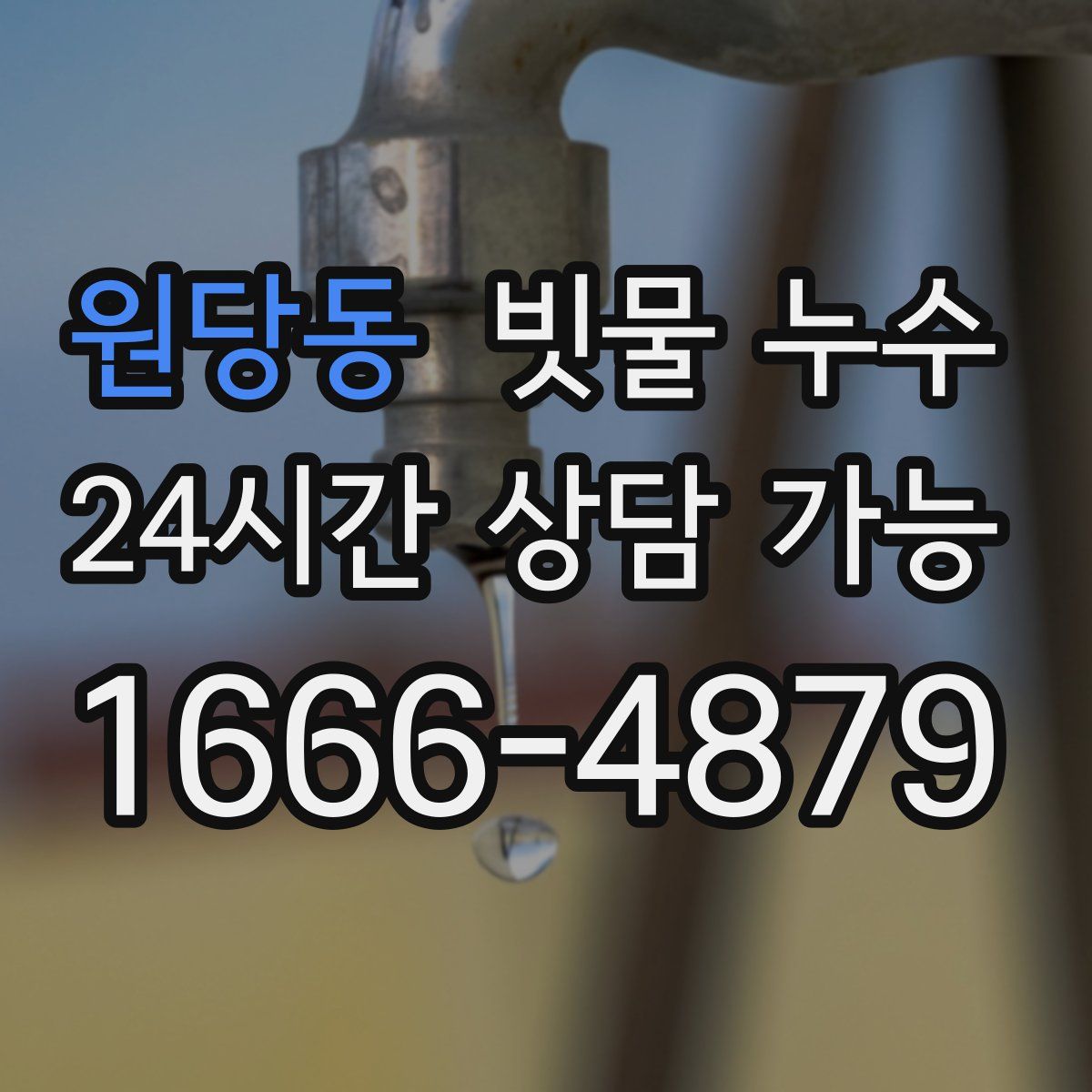 원당동 빗물 누수