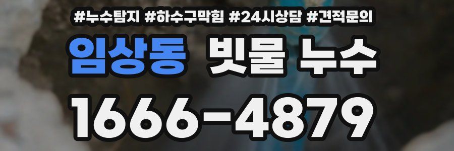 임상동 빗물 누수