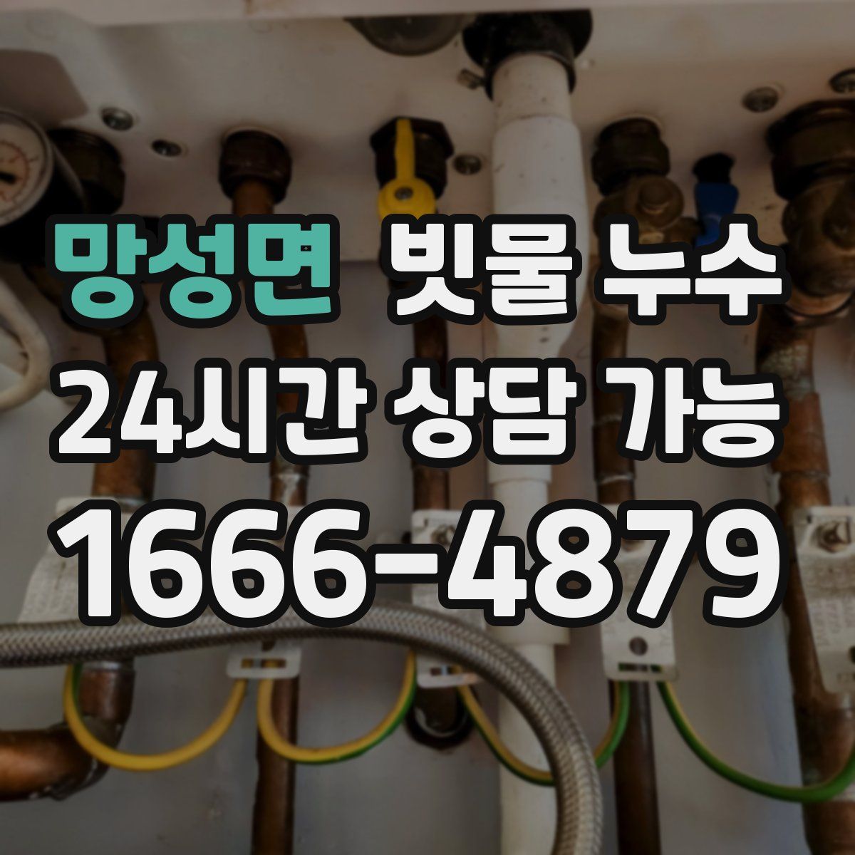 망성면 빗물 누수