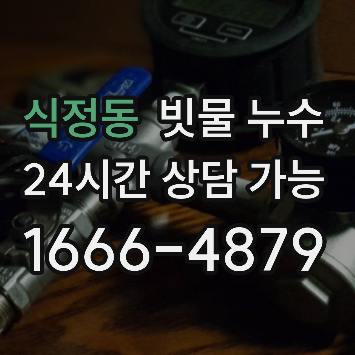 식정동 빗물 누수