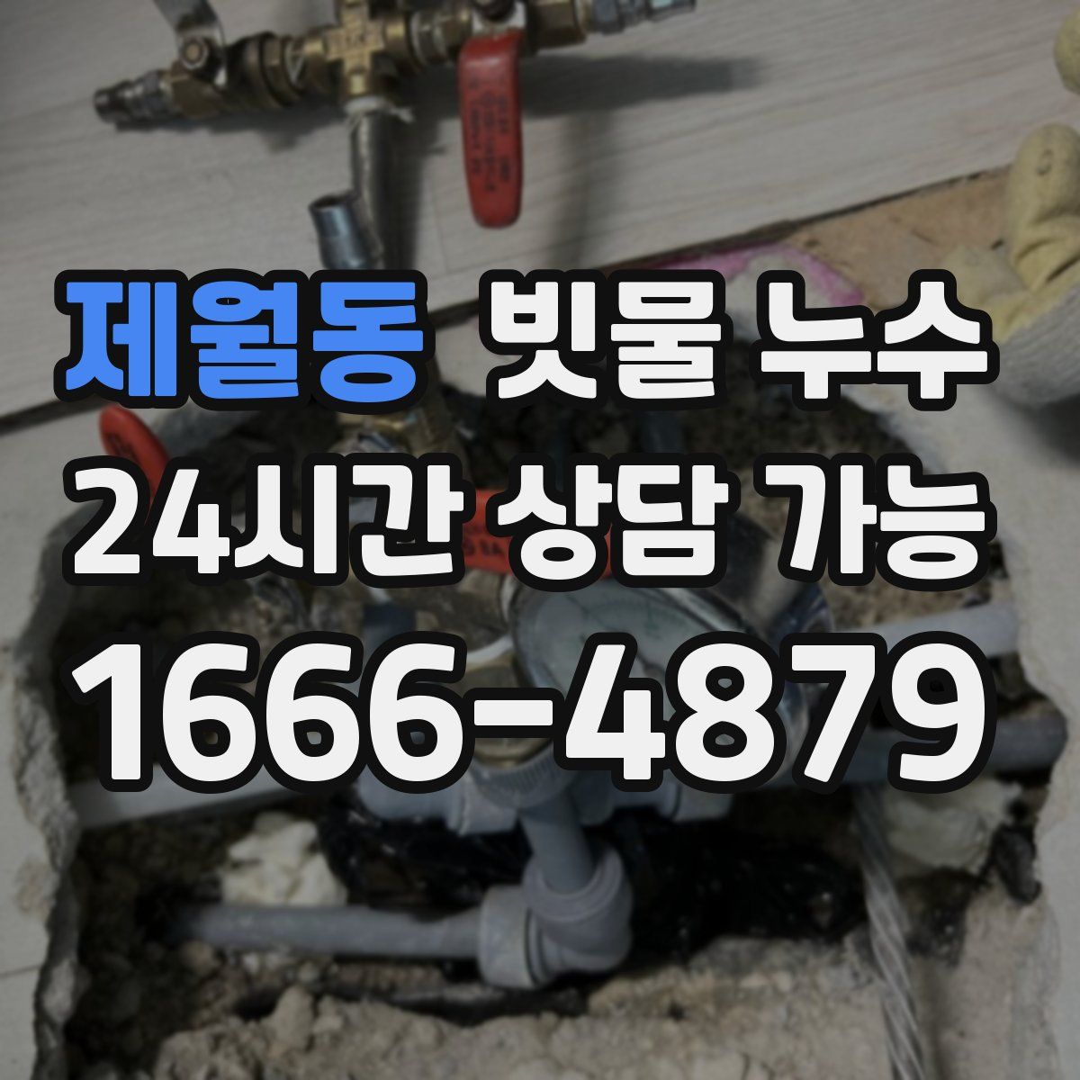 제월동 빗물 누수