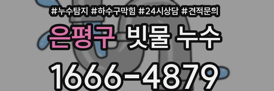 은평구 빗물 누수