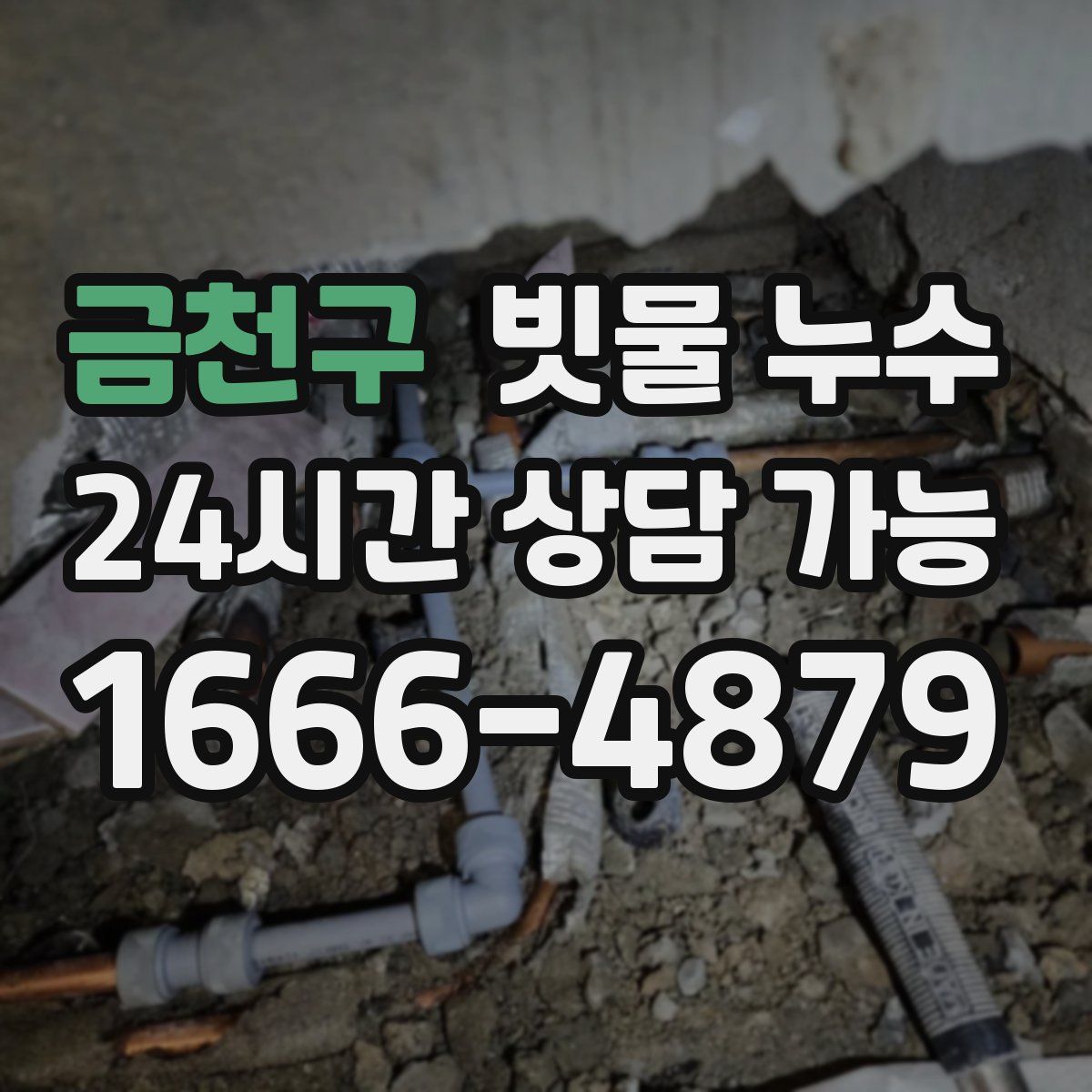 금천구 빗물 누수