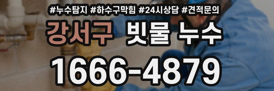 강서구 빗물 누수