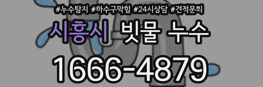 시흥시 빗물 누수