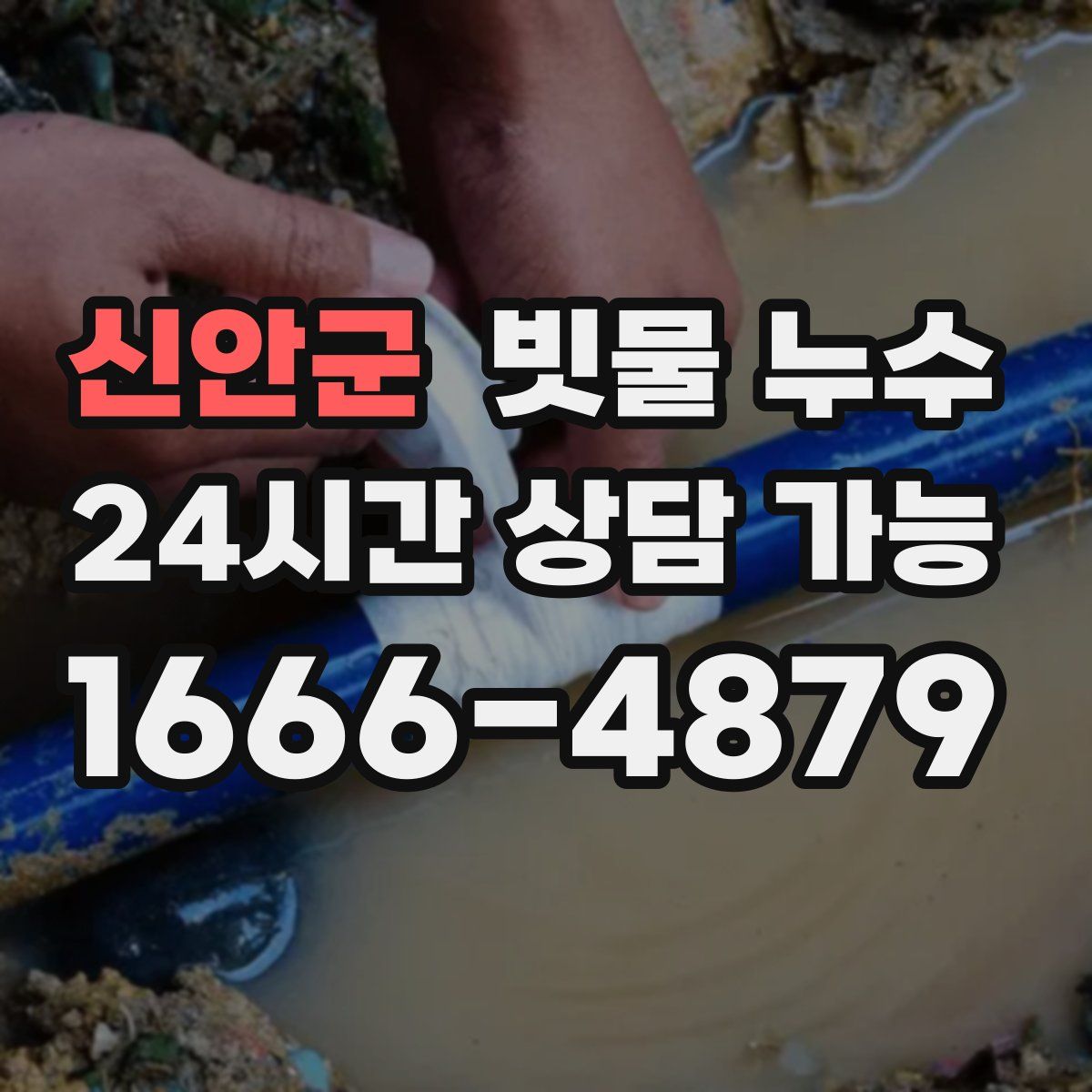 신안군 빗물 누수