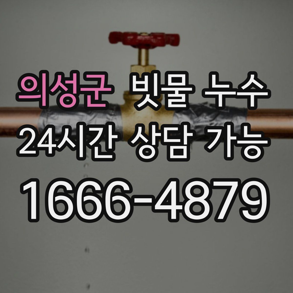 의성군 빗물 누수