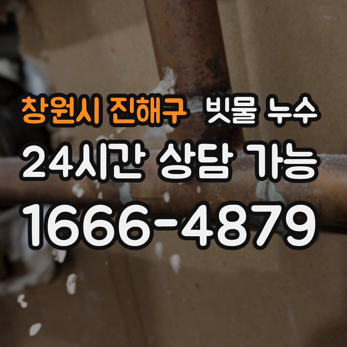 창원시 진해구 빗물 누수