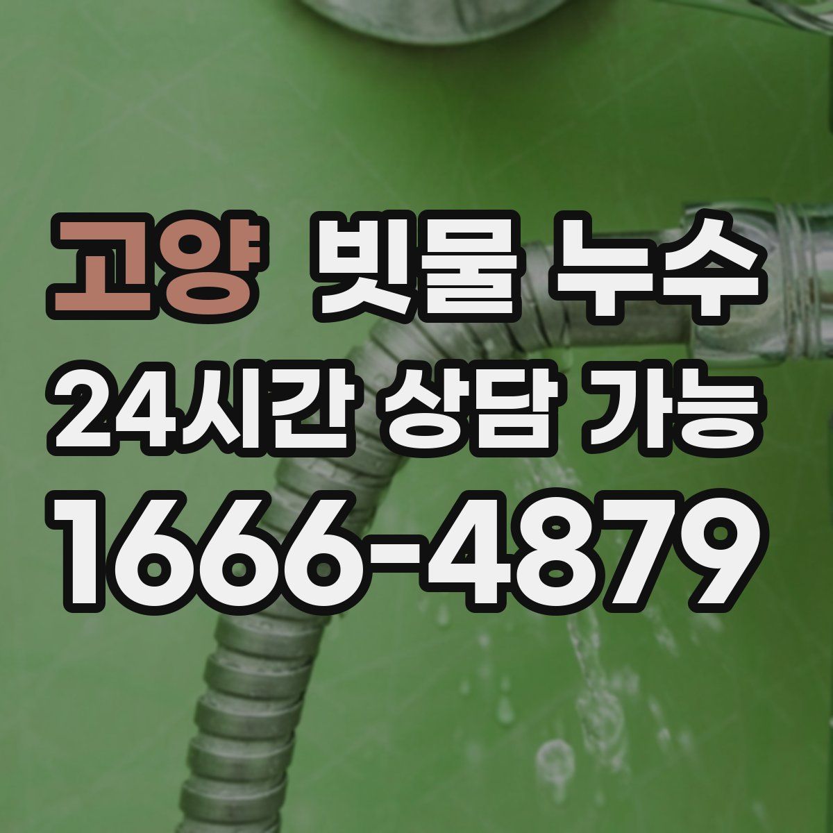 고양 빗물 누수
