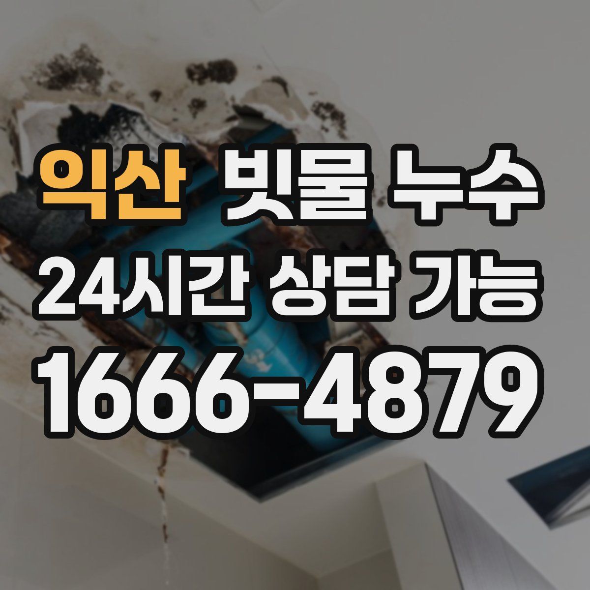 익산 빗물 누수