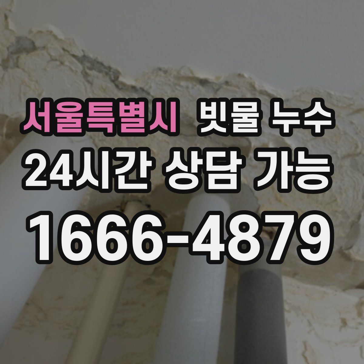 서울특별시 빗물 누수