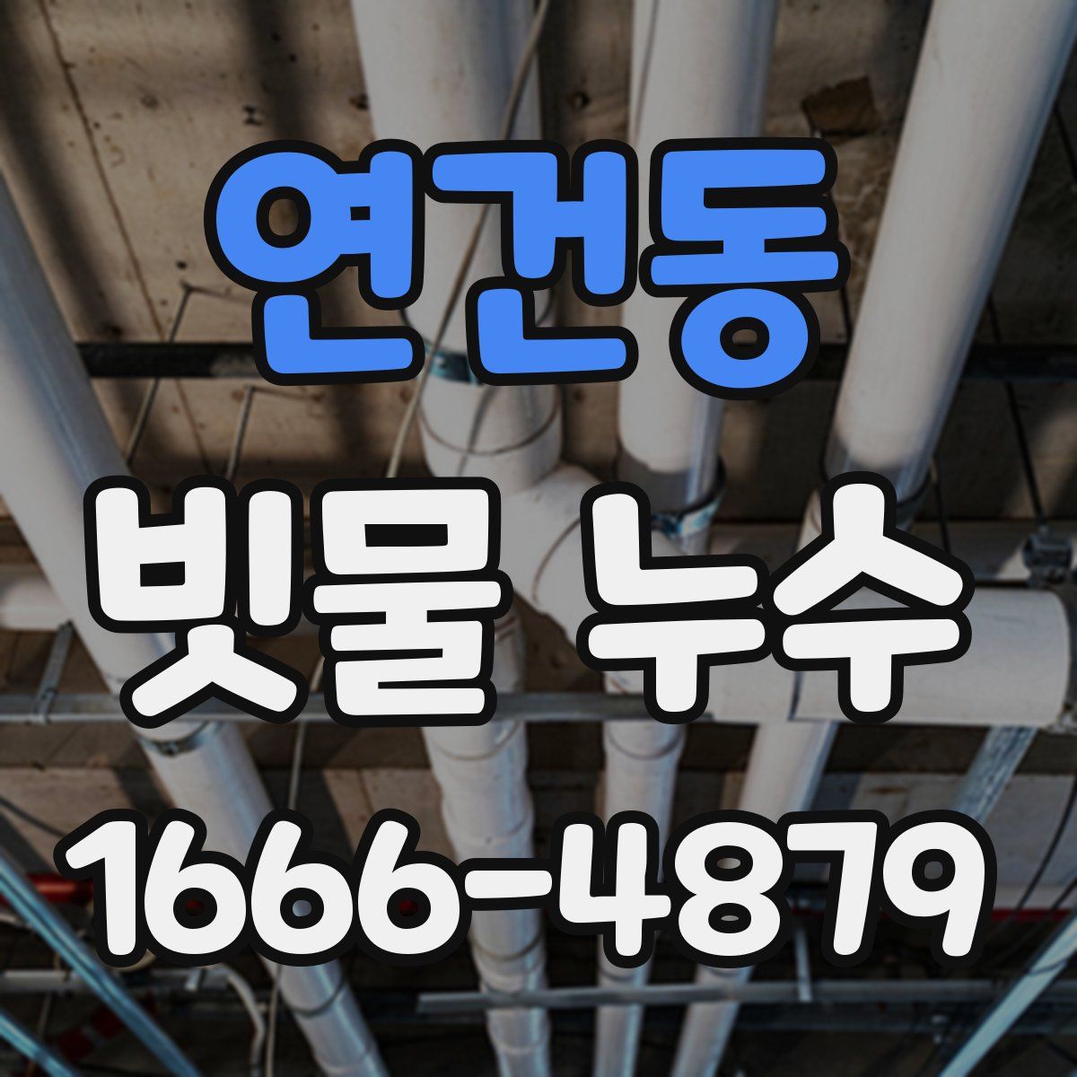 연건동 빗물 누수