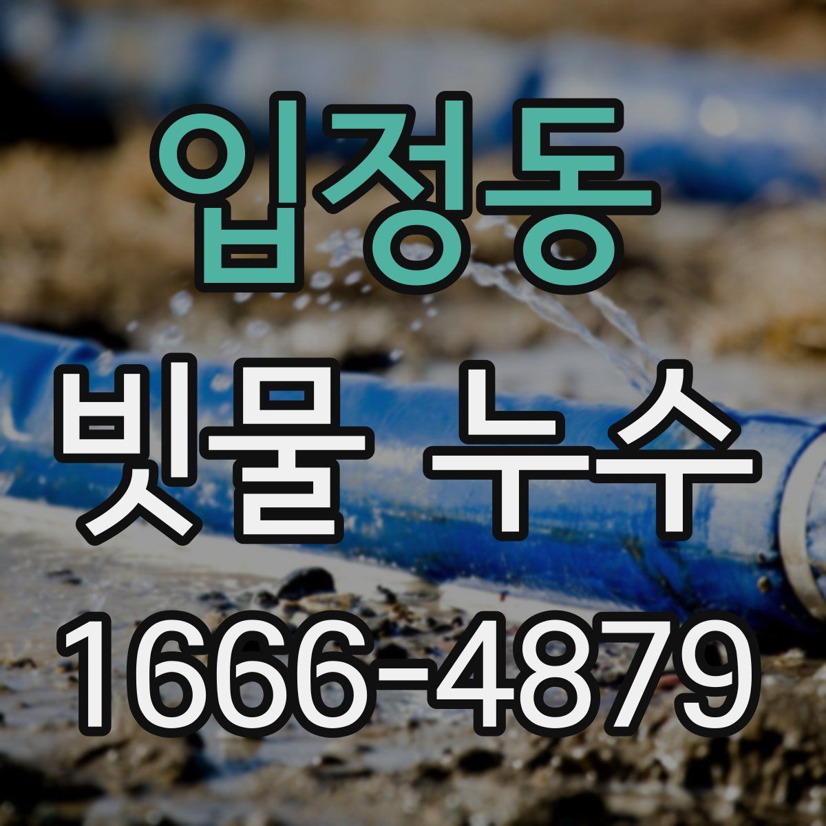 입정동 빗물 누수
