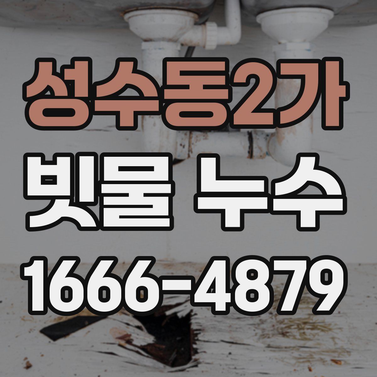성수동2가 빗물 누수