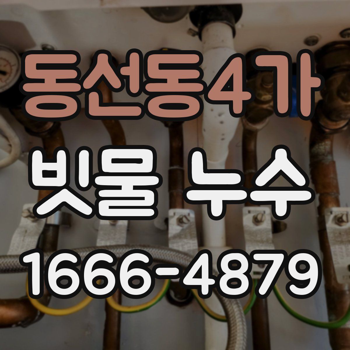 동선동4가 빗물 누수