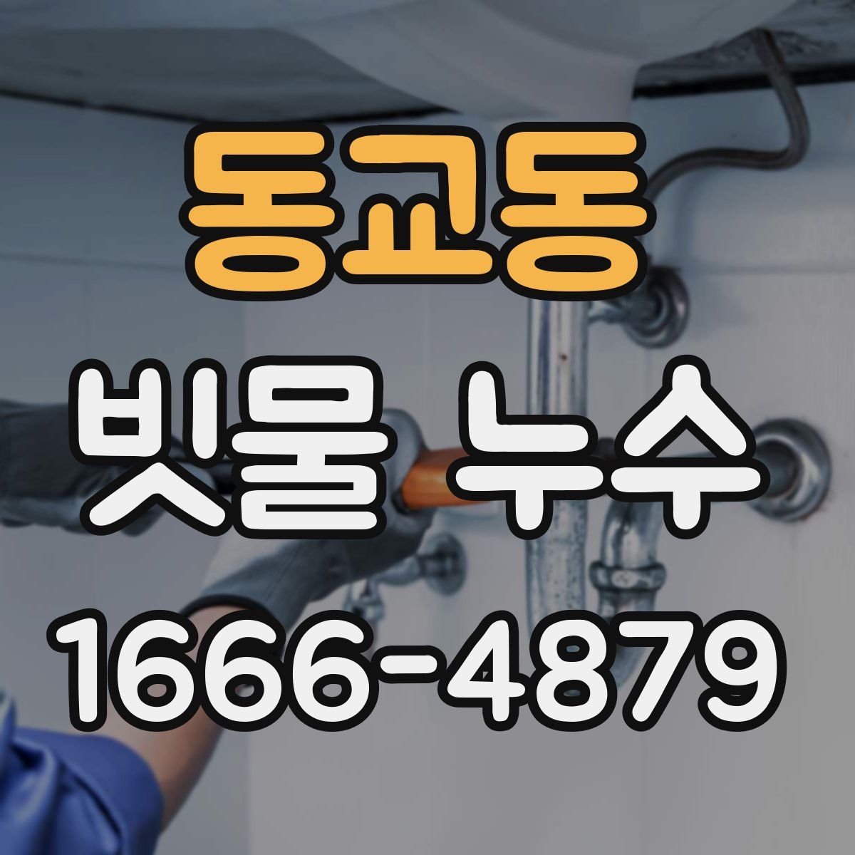 동교동 빗물 누수