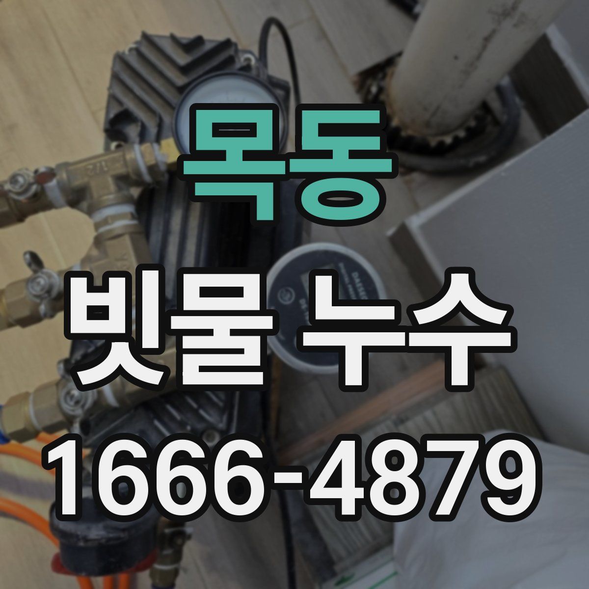 목동 빗물 누수