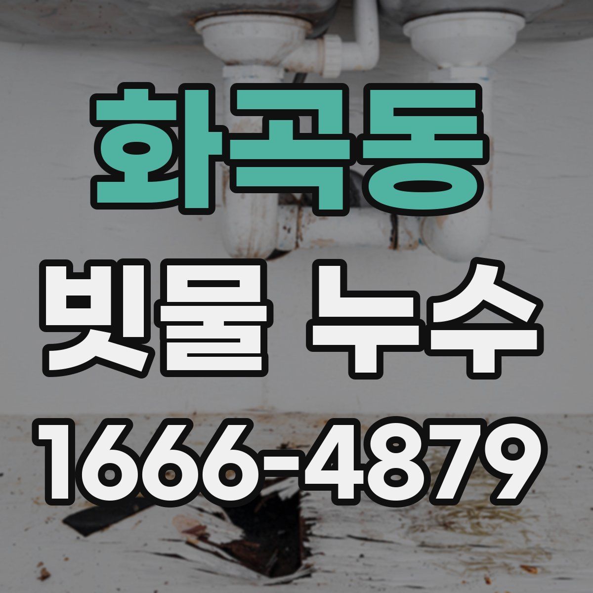 화곡동 빗물 누수